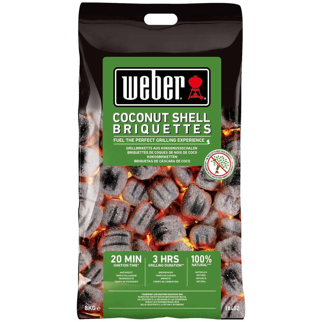 Weber Coconut Shell Briketts 4 kg